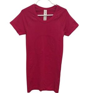 New without tag. Lululemon Women's Swiftly Tech Pink Short Sleeve Top